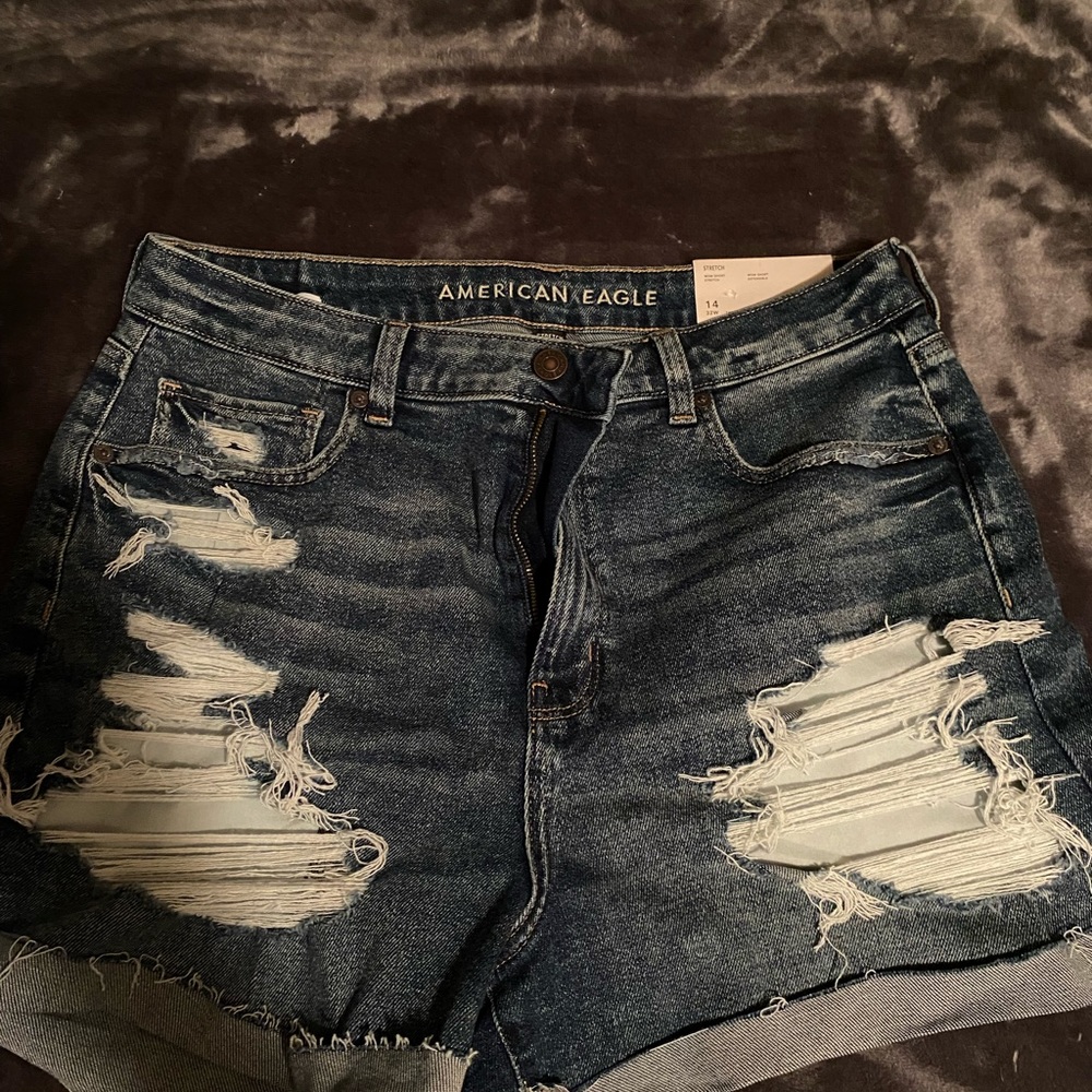 American Eagle mom style shorts, never worn